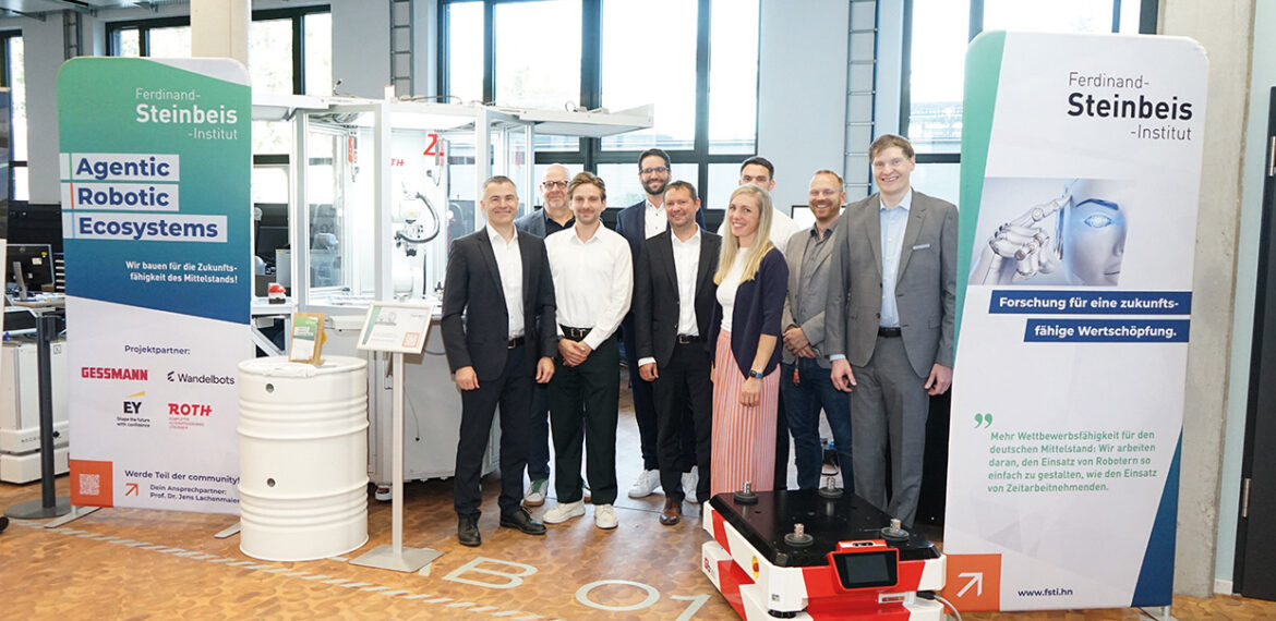 Gruppenbild mit Personen aus dem Ökosystem